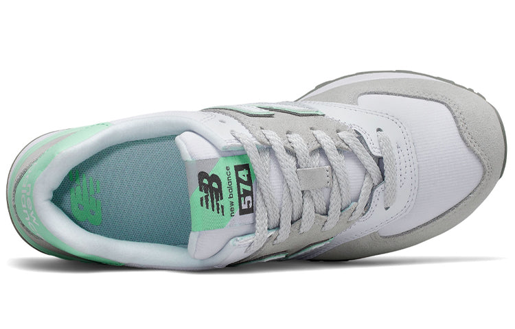 (WMNS) New Balance 574 Split Sail White/Green WL574NHA