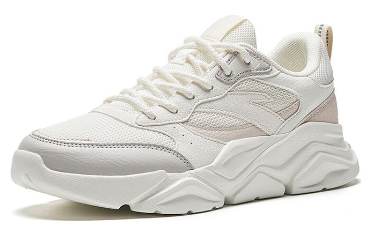 (WMNS) ANTA Running Series Sneakers 'White Beige Grey' 922338821-1