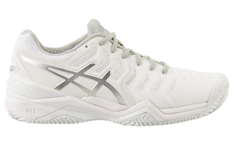 (WMNS) ASICS Gel-Resolution 7 Clay 'White Grey' E752Y-0193