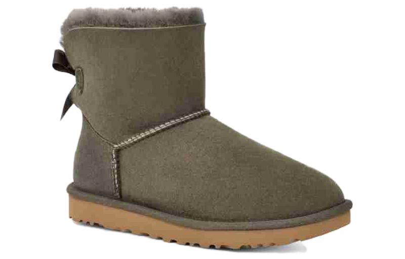 (WMNS) UGG Mini Bailey Bow II 'Forest Night' 1016501-FRSN