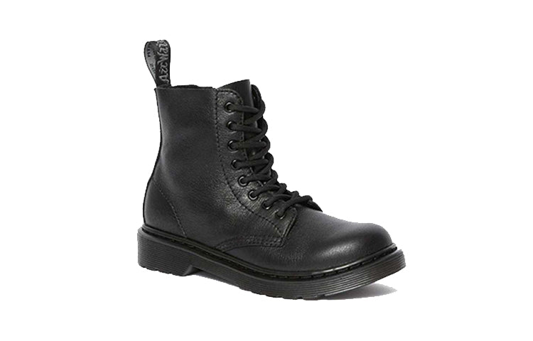 (WMNS) Dr.Martens 1460 Pascal Virginia Leather Boots 'Black' 24828001