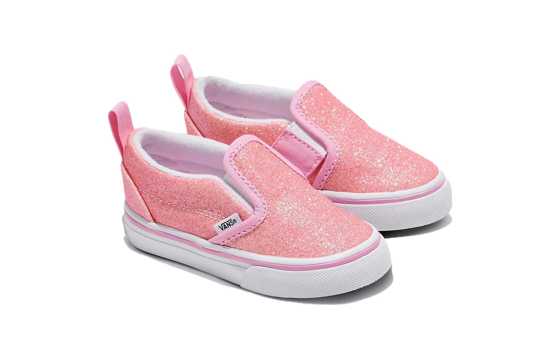 Vans slip-on V 'Glitter - Pink' VN000UBSPNK
