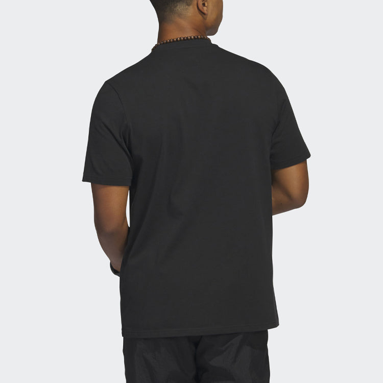 adidas Change Through Sports Graphic Pocket T-Shirt 'Black' IC1669