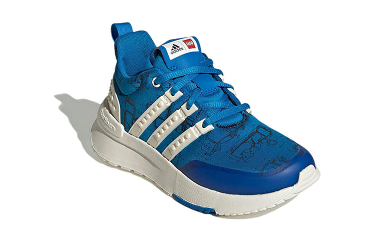 (GS) adidas Racer TR x LEGO 'Shock Blue Off White' GX1995