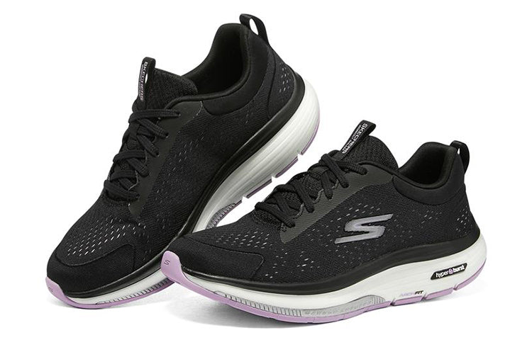 (WMNS) Skechers Go Walk Workout Walker 124933-BKLV