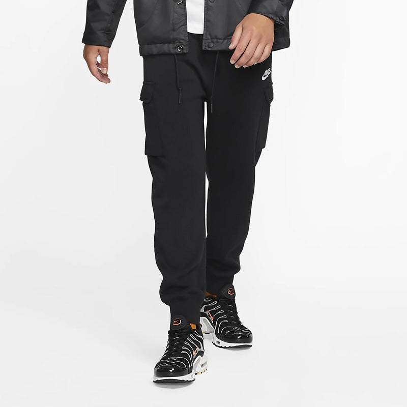 Nike NSW Club Cargo Joggers 'Black' CD3129-010