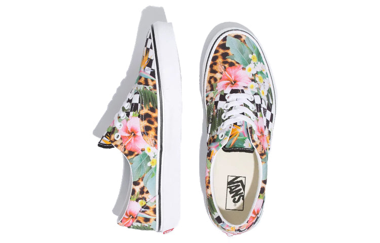 Vans Tropical Animal Check Era Checkboard 'Black White' VN0A5EFN2FB