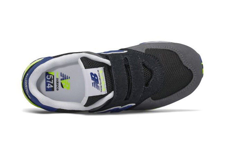 New Balance 574 Sneakers Black/Blue/Yellow YV574UJC