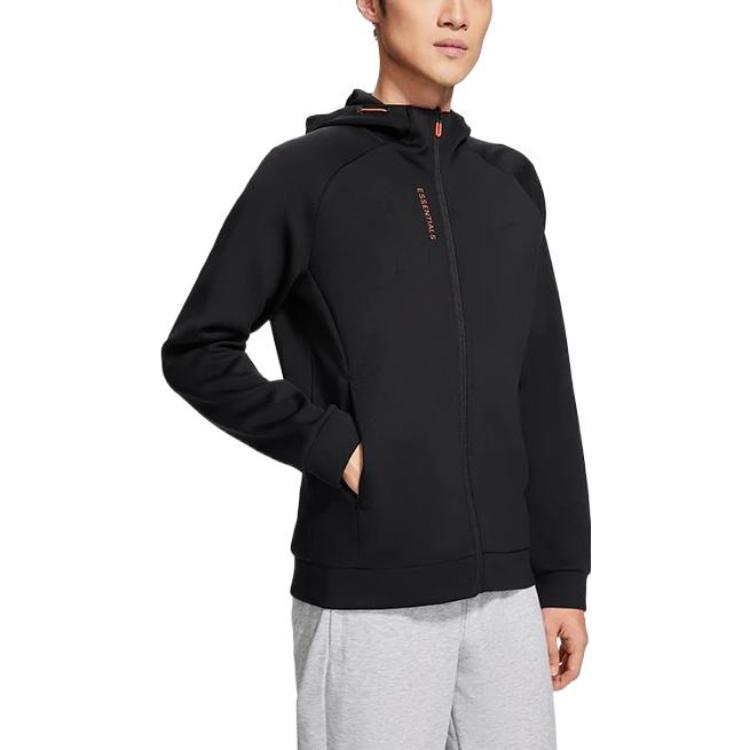 Li-Ning Athletics GYM Hooded Coat 'Black' AWDS791-1