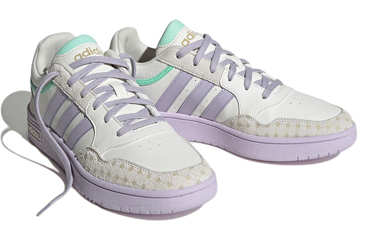 adidas Hoops 3.0 'White Green Purple' IG2810