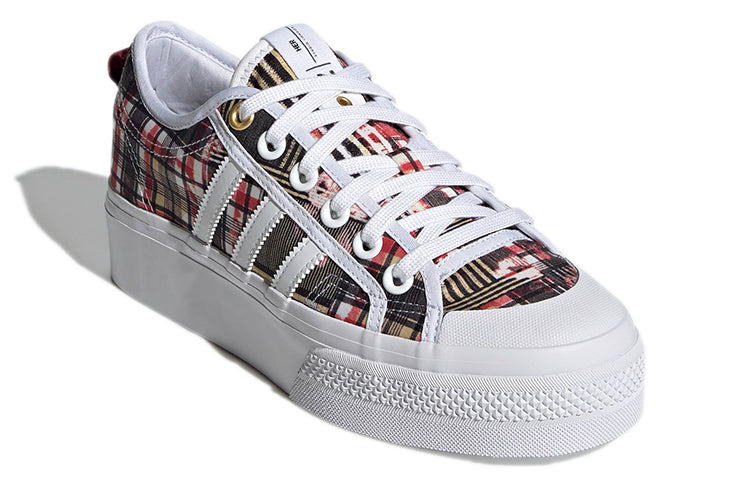 (WMNS) adidas x Her Studio London Nizza Platform 'Checkered' H00530