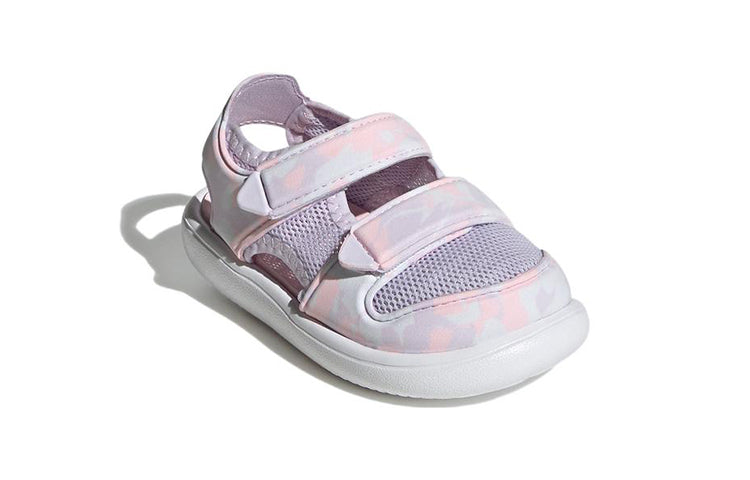 (TD) adidas Water Sandal Ct I Breathable Casual Sports Pink Sandals GZ1312