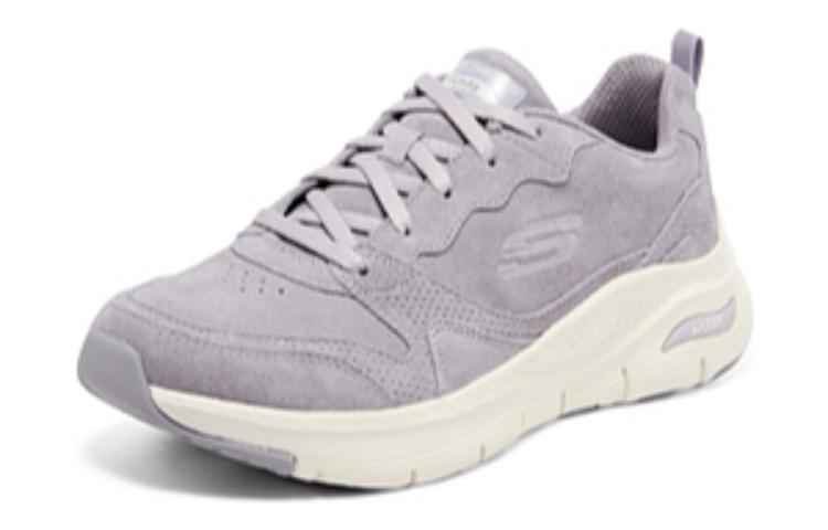 (WMNS) Skechers Arch Fit 'Grey' 149729-LAV