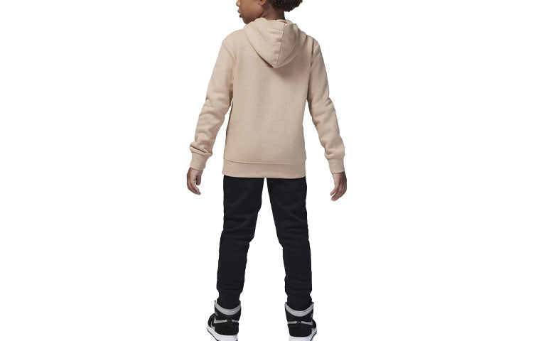 (PS) Air Jordan Sport DNA Fleece Pullover Hoodie Set 'Beige' 85C687-I0Z