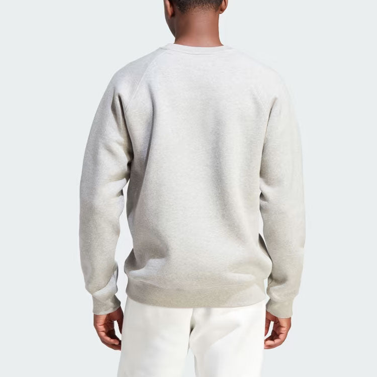 adidas Trefoil Essentials Crewneck 'Grey' IM4537