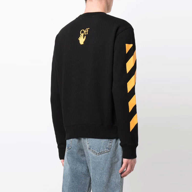 Men's Off-White SS21 Caravaggio Painting Black OMBA025F21FLE0091084