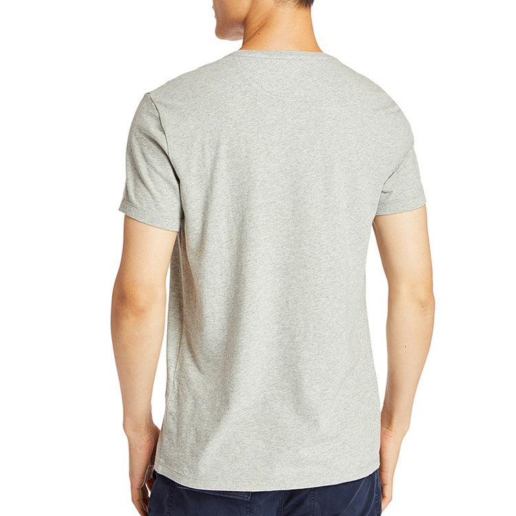 Men's Timberland Outdoor Round Neck Short Sleeve Gray A1MH6052