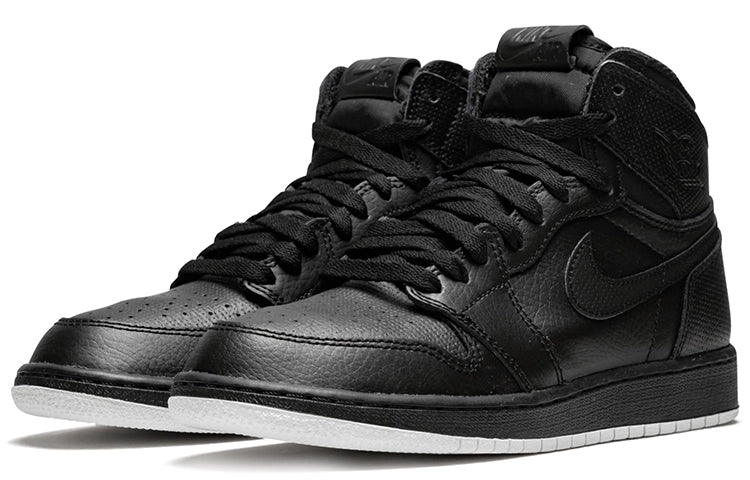 (GS) Air Jordan 1 Retro High OG 'Black Perforated' 575441-002