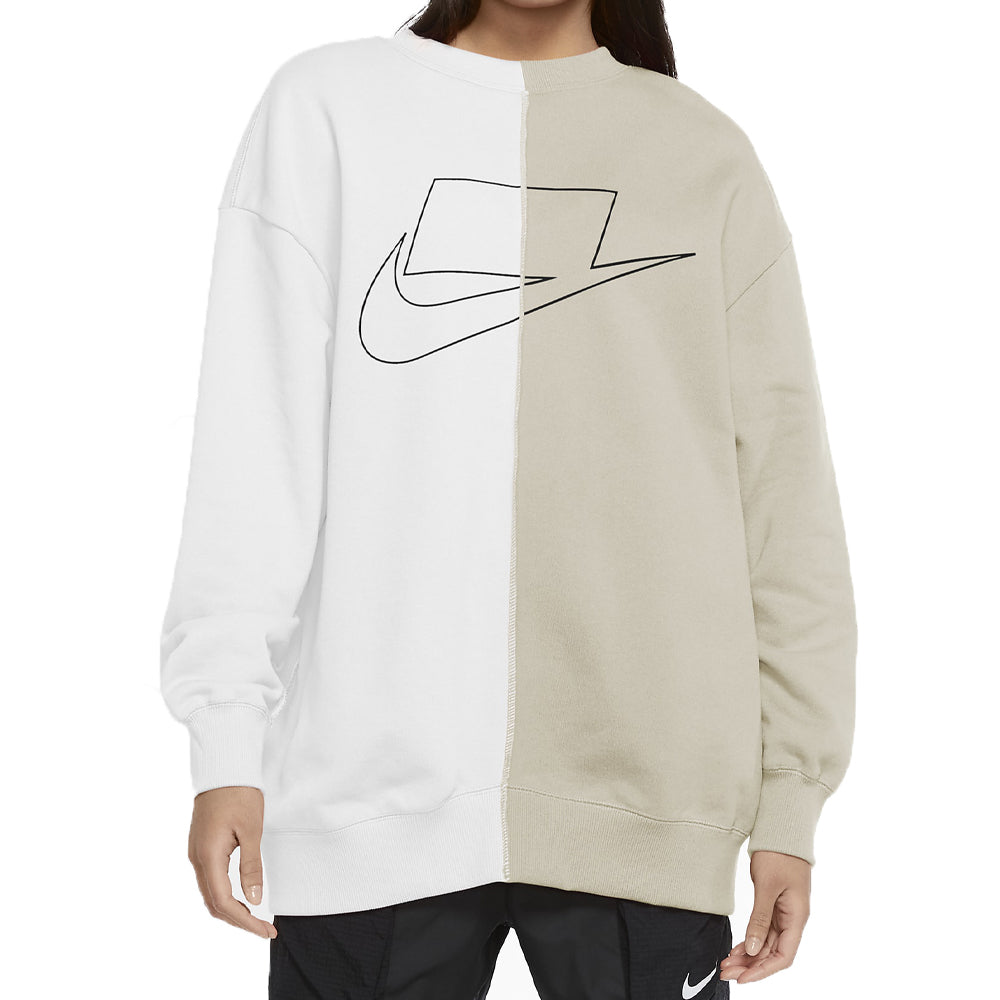 (WMNS) Nike Sportswear NSW Colorblock Long Sleeves White CZ1430-072