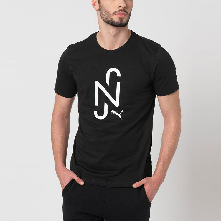 PUMA NJR 2.0 Logo Tee 'Black' 605536-01