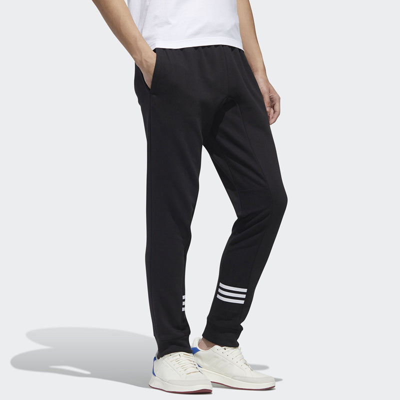 adidas M E Comf Pt Stripe Running Bundle Feet Sports Pants Black GD5452