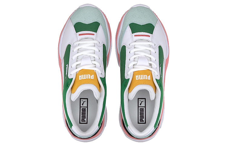 (WMNS) PUMA Storm.Y Color Block 'White Green' 371731-01