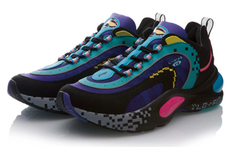 Li-Ning V8 'Black Teal Green' ARHP093-9