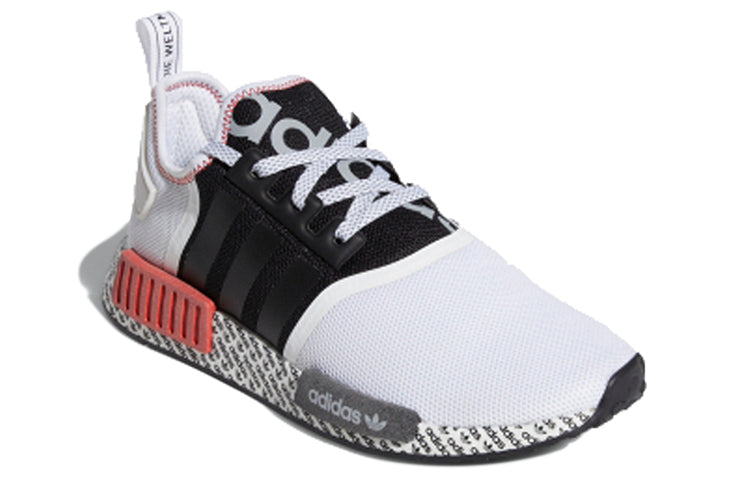adidas NMD_R1 'Print Boost - White Black Red' FV7848