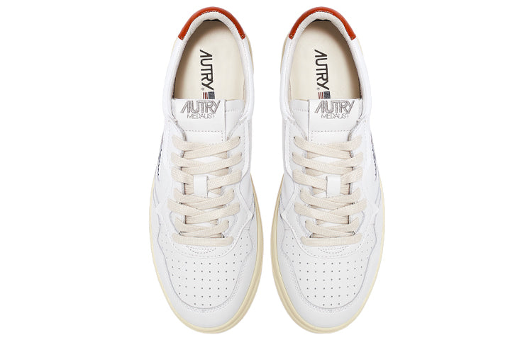 Autry Medalist Leather Low 'White Rust' AULM-LL48