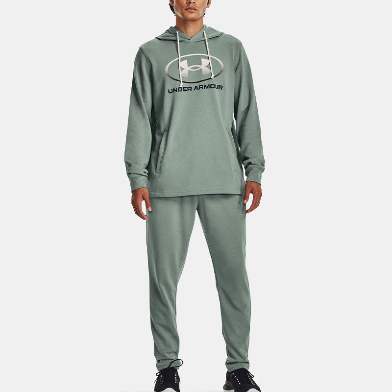 Under Armour Rival Terry Pants 'Green' 1376772-781