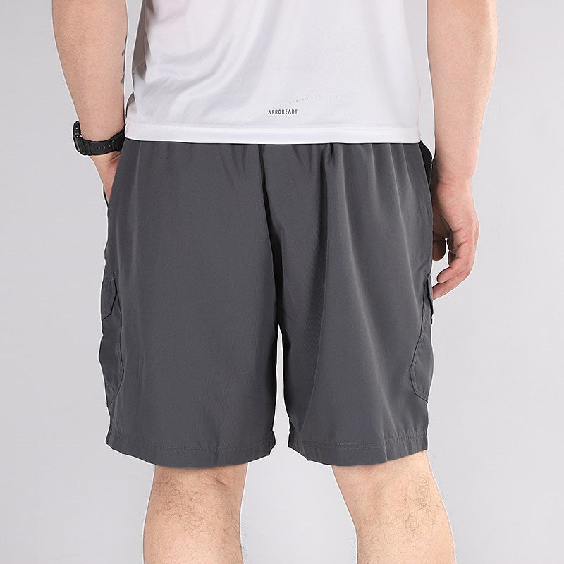 adidas Running Sports Woven Breathable Shorts Gray GJ2857