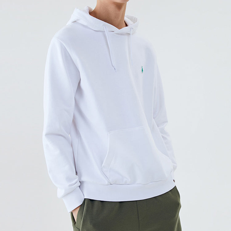 MLB Los Angeles Dodgers hooded Basic Small Label Embroidered Long Sleeves Unisex White 31HD02011-07W