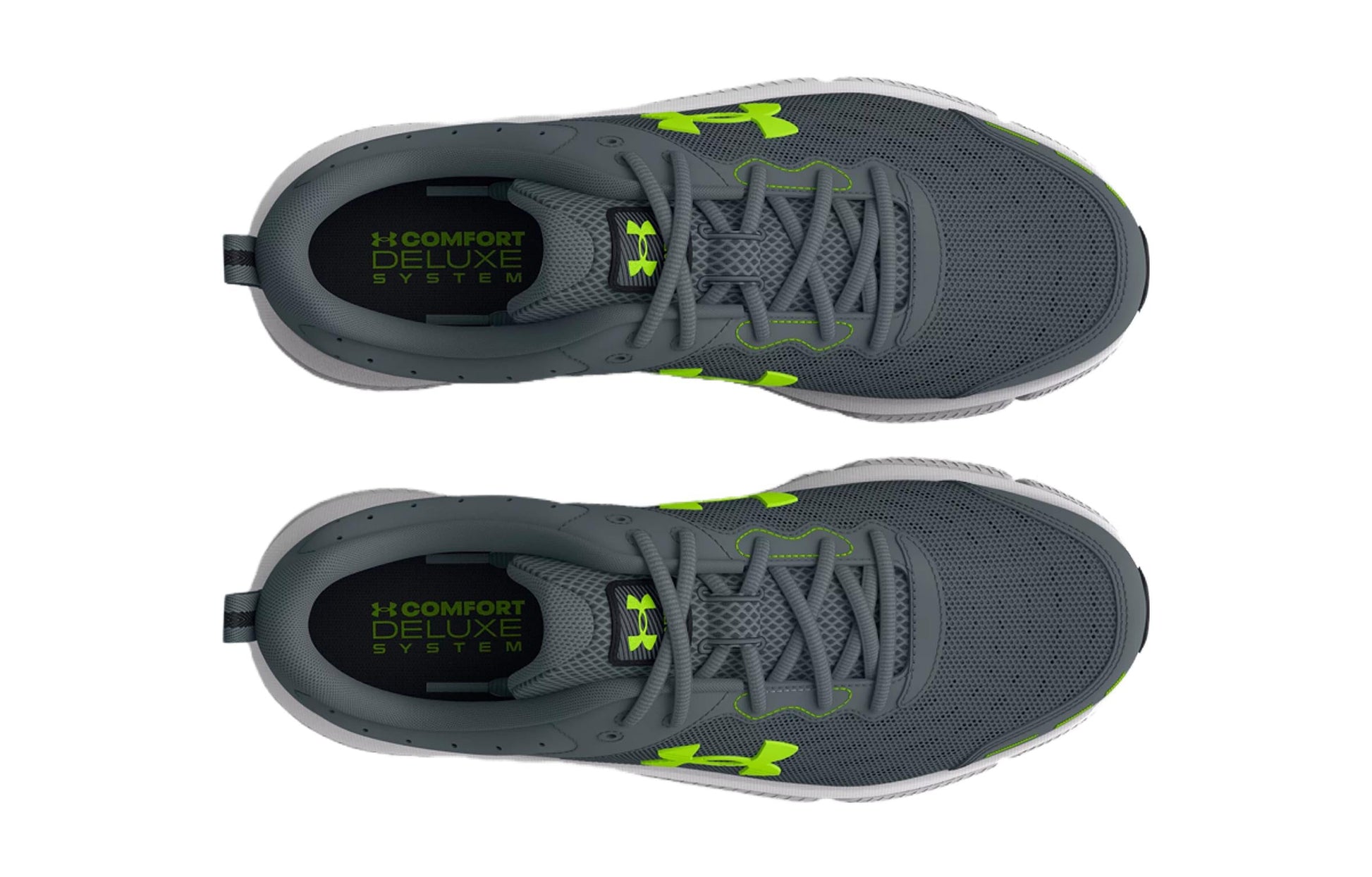 (GS) Under Armour Assert 10 AC 'Gravel Lime Surge' 3026182-102