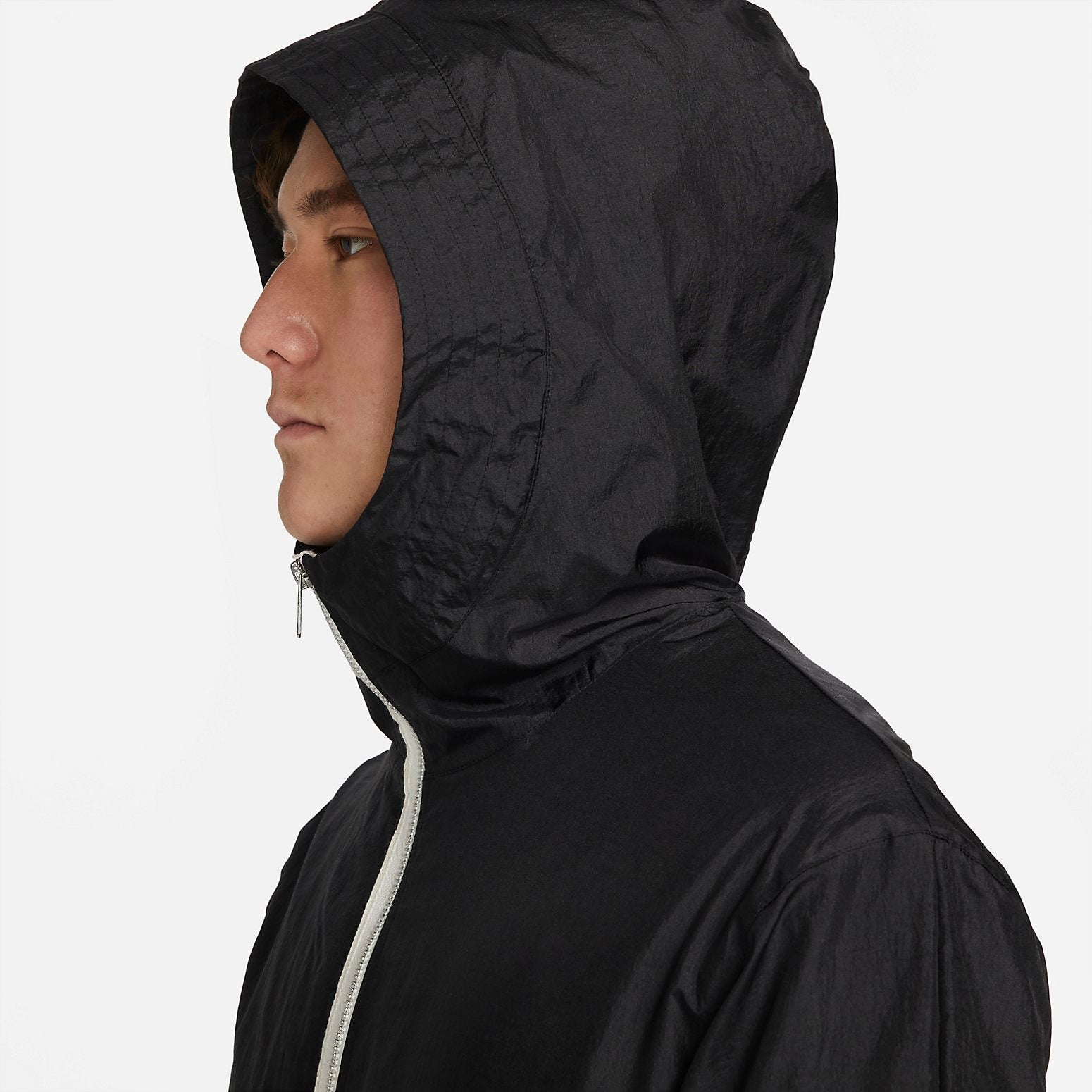 Nike Sportswear Essentials Anorak Jacket 'Black' DM6697-010
