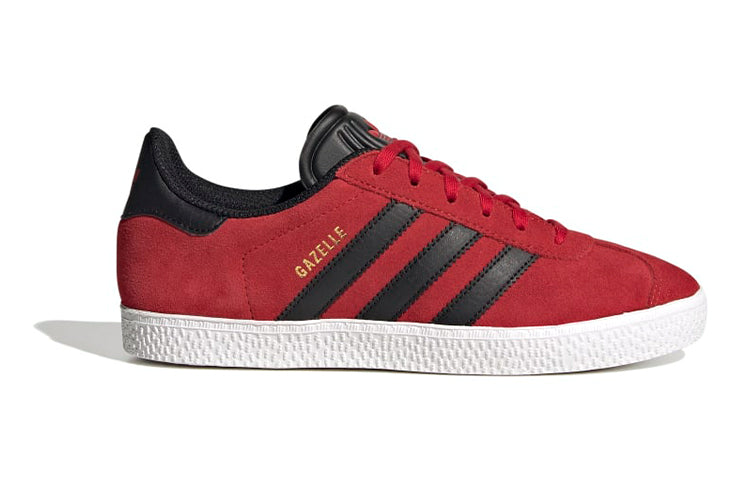 (GS) adidas Gazelle J 'Red Black White' FV2682