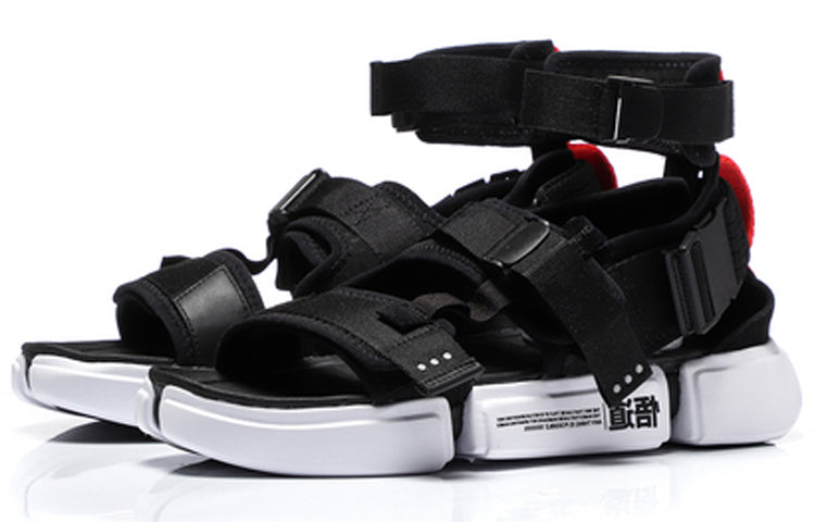 Li-Ning 2.0 Platform Sandals Black/White AGBN079-2