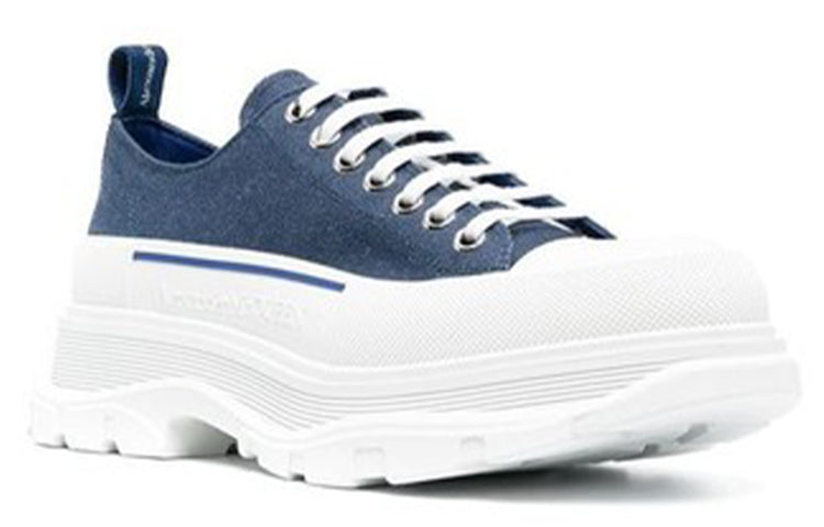 Alexander McQueen Treadslick Sneakers 'Indigo Blue' 604257W4PD14177