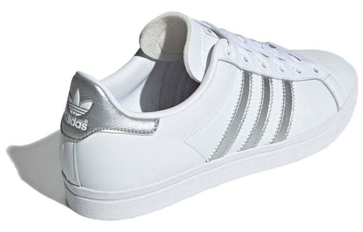 (WMNS) adidas Coast Star 'White Silver Metallic' EE6521