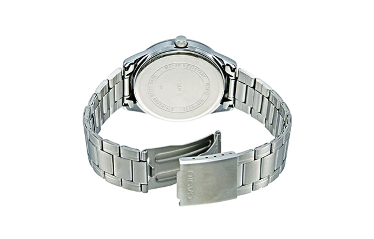 Casio Dress Classic Fashion Analog Watch 'Blue Silver Steel' MTP-V005D-2B2