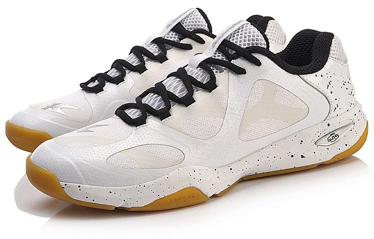 Li-Ning Kason Badminton Shoes 'Standard White Silvergray' FYZN003-4