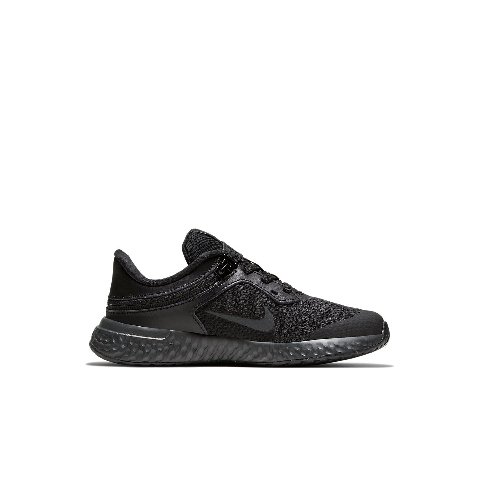 (PS) Nike Revolution 5 FlyEase 'Triple Black' CQ4648-001