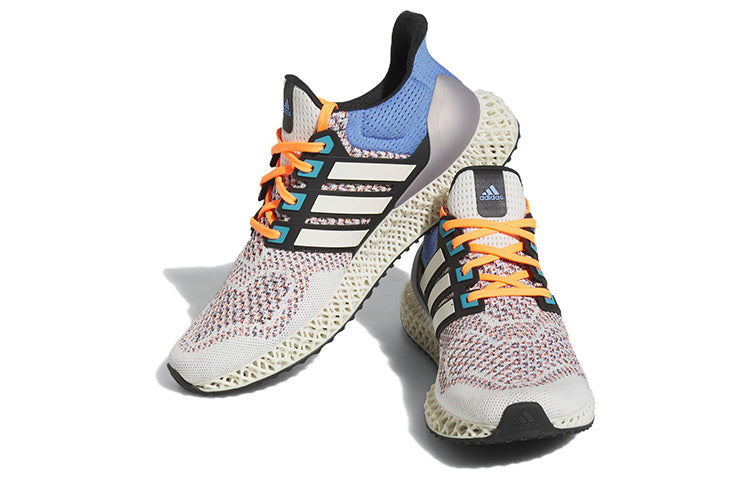 adidas Ultra 4D Running Shoes 'Chalk White Blue Fusion' HP9735