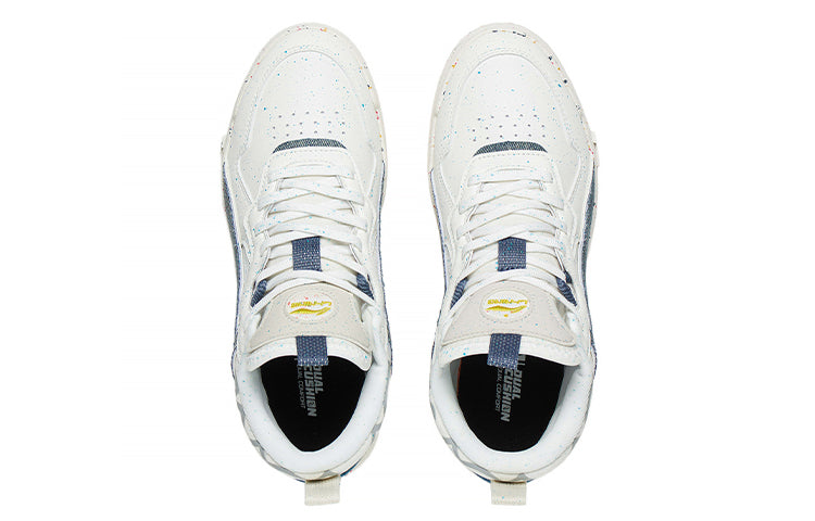 (WMNS) Li-Ning Superwave Mid 'White Navy' AGCS106-2