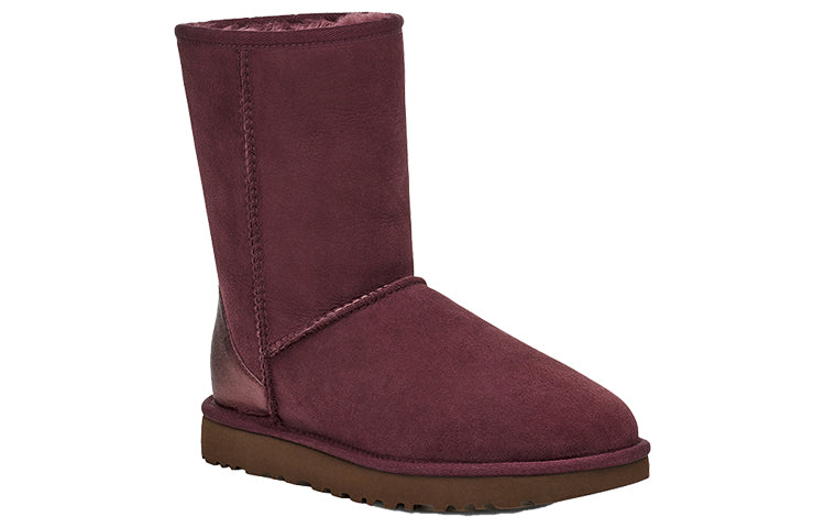 (WMNS) UGG Classic Short II Metallic Purple 1112530-WGRP