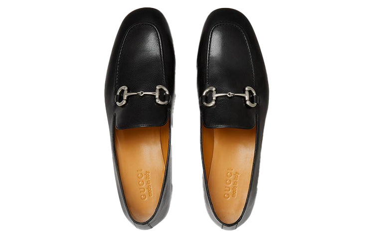 Gucci Horsebit Loafers 'Black Silver' 649479-0G0V0-1000