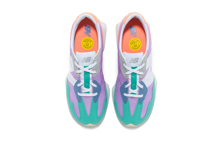 (GS) New Balance 327 Wide 'Dark Violet Glow Summer Jade' GS327PA