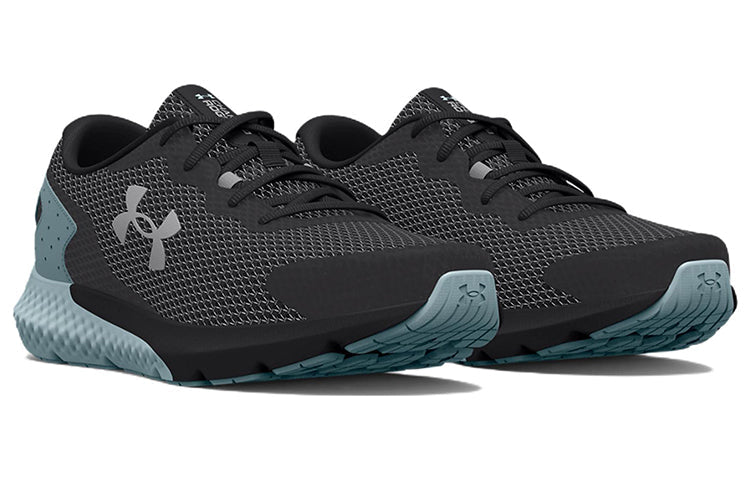 (WMNS) Under Armour Charged Rogue 3 'Jet Grey Breaker Blue' 3024888-105