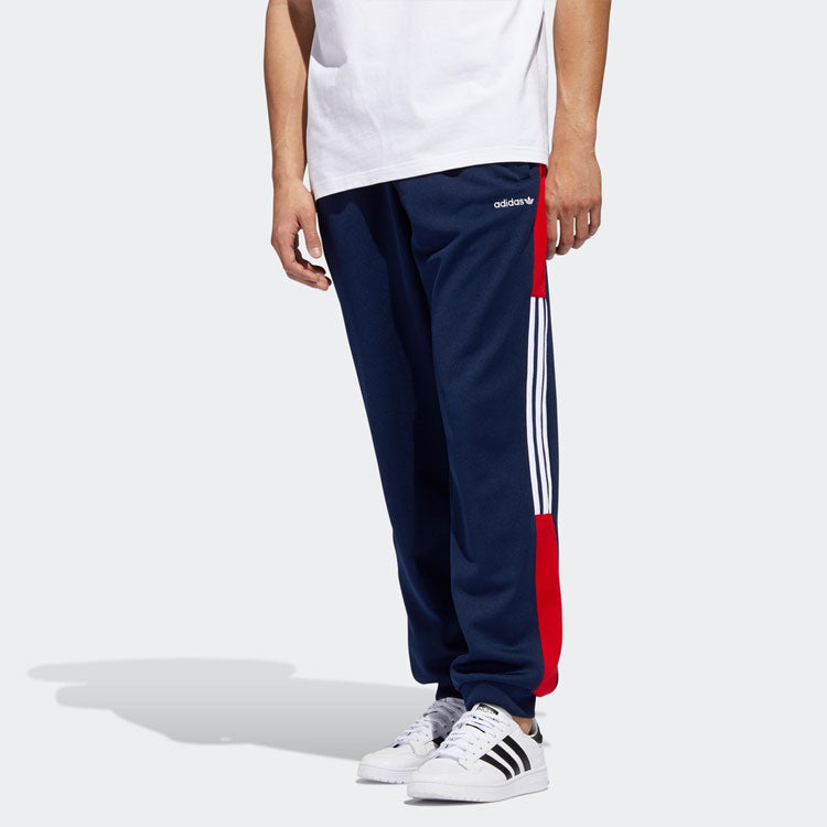 adidas originals Classics Tp Causual Sports Stripe Ankle Banded Long Pant Male Blue GD2066