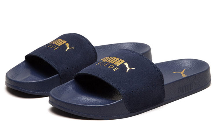 PUMA Leadcat Suede Slippers Blue 365758-02