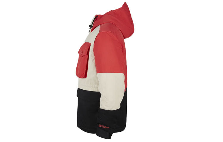 Nike Lebron Premium Utility Multiple Pockets Windproof Hooded Padded Jacket Beige Creamy DA6714-604